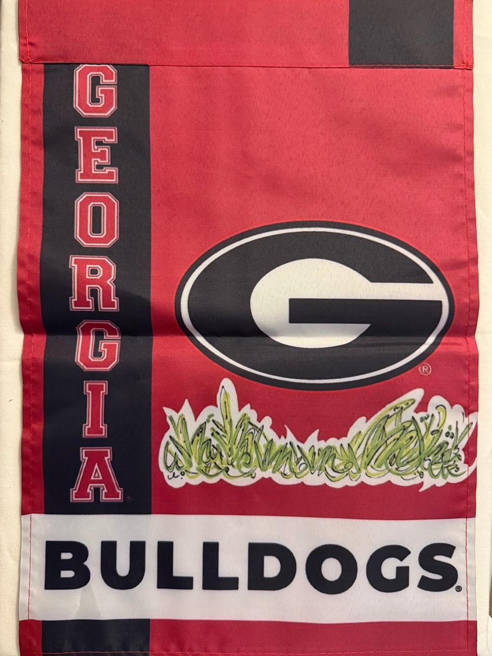 Georgia Bulldogs garden flag